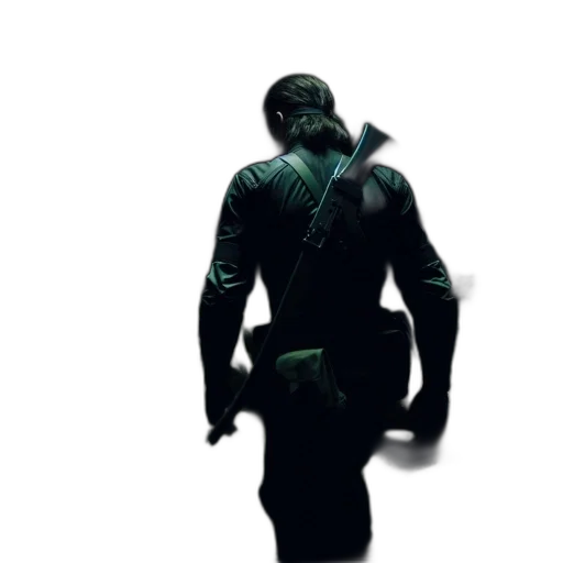 robot, staff, mask, jacket transparent PNG cut-out