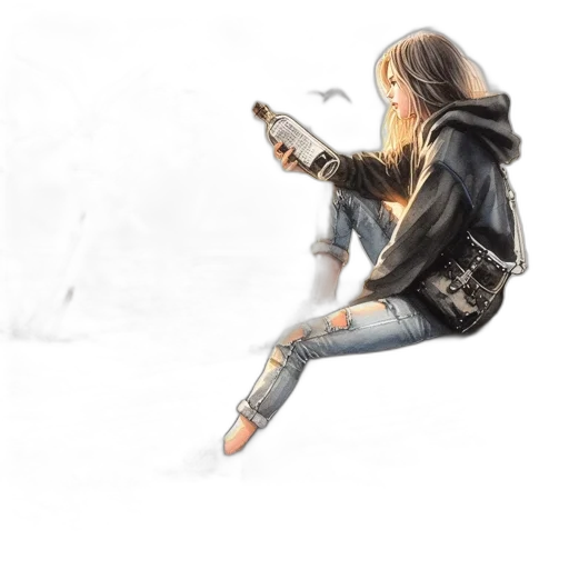 jacket, weapon, shoes, sword transparent PNG cut-out