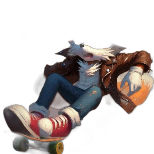 jacket, animal, creature, robot transparent PNG cut-out