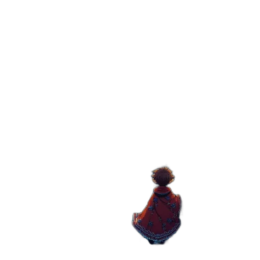 creature, robot, crown, dress transparent PNG cut-out