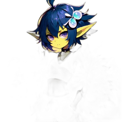 dragon, mask, crown, staff transparent PNG cut-out
