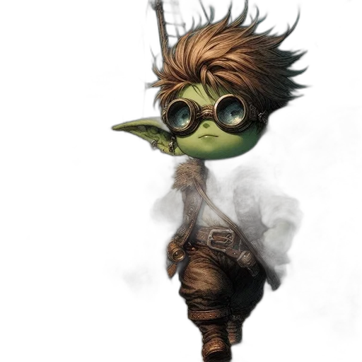 staff, mask, creature, animal transparent PNG cut-out