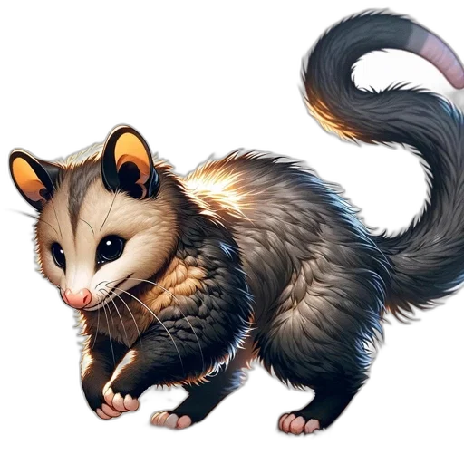 animal, creature, staff, dragon transparent PNG cut-out