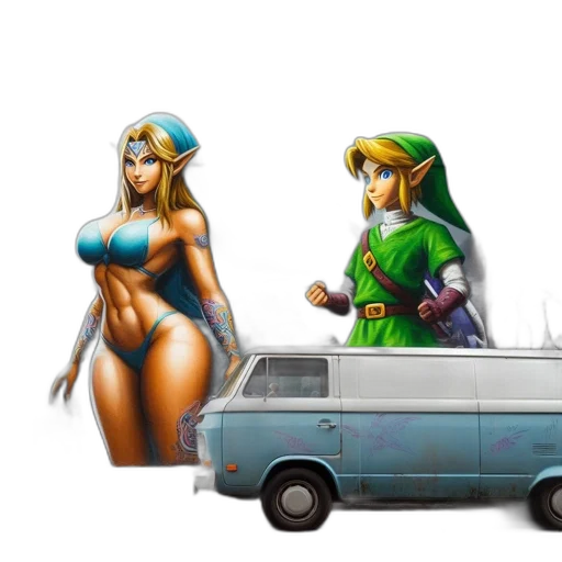 car, dress, weapon, concept art transparent PNG cut-out