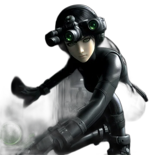robot, weapon, staff, concept art transparent PNG cut-out