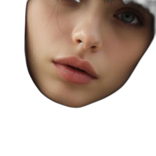 face, hat, mask, jewelry transparent PNG cut-out