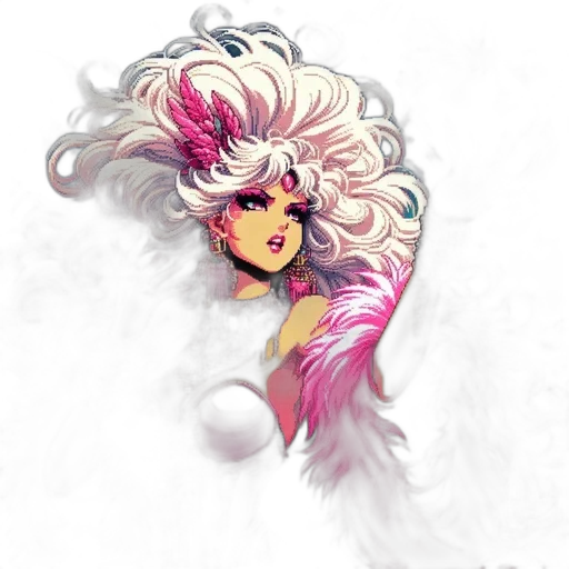 hair, mask, creature, dragon transparent PNG cut-out