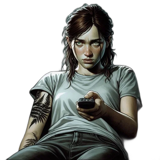 weapon, comic book art, concept art, cyberpunk transparent PNG cut-out