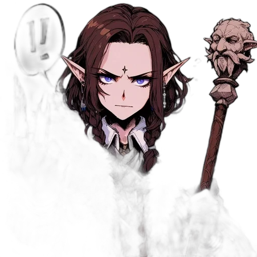 staff, mask, weapon, face transparent PNG cut-out