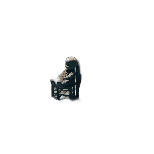 furniture, robot, crown, creature transparent PNG cut-out