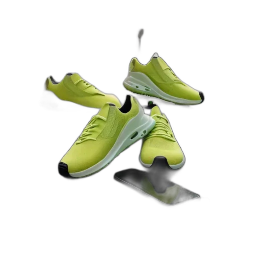 shoes, 3d render, photorealistic, concept art transparent PNG cut-out