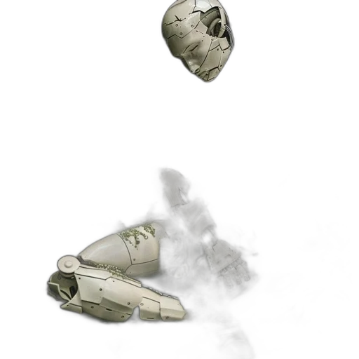 shoes, mask, weapon, robot transparent PNG cut-out