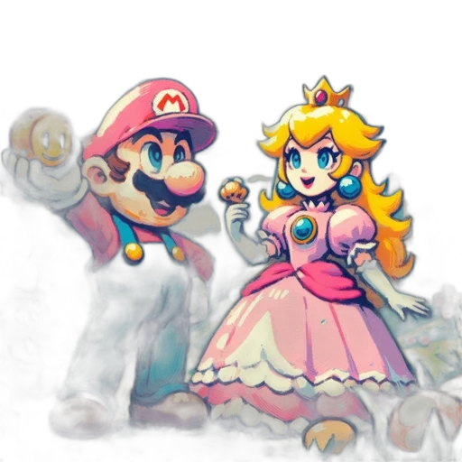 crown, dress, staff, weapon transparent PNG cut-out