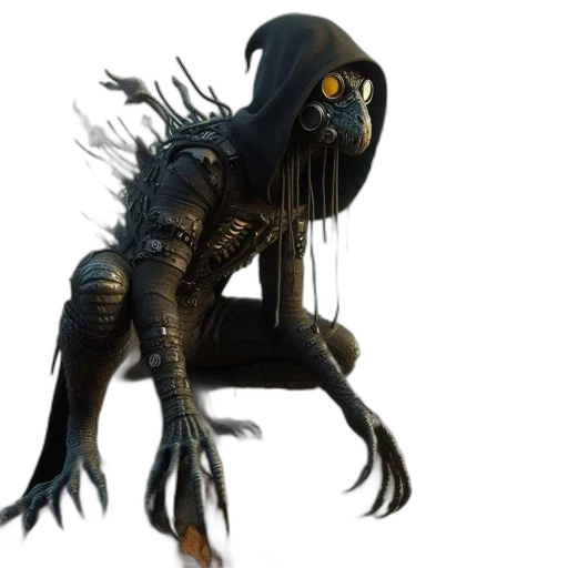 creature, animal, mask, dragon transparent PNG cut-out
