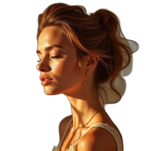 jewelry, face, hair, crown transparent PNG cut-out