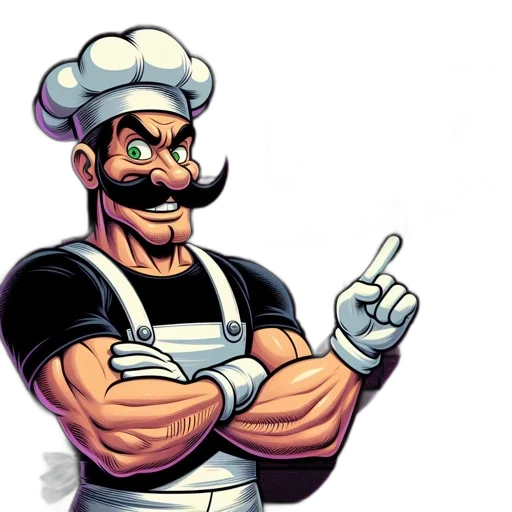 staff, food, weapon, pixel art transparent PNG cut-out