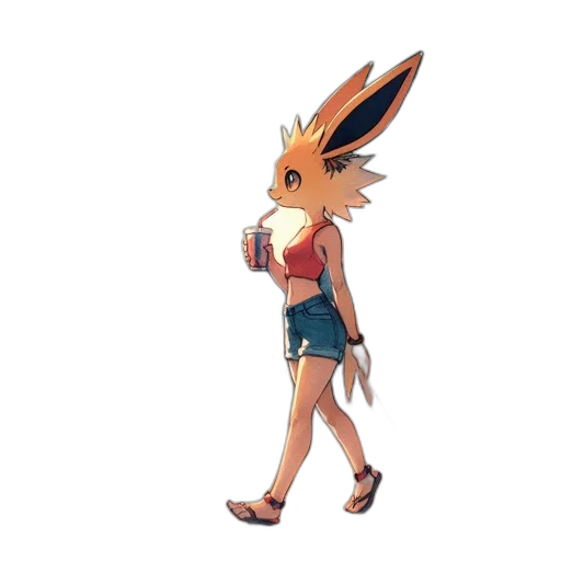 animal, dress, creature, staff transparent PNG cut-out