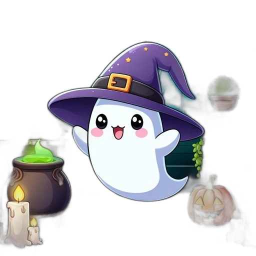 hat, staff, concept art, fantasy art transparent PNG cut-out
