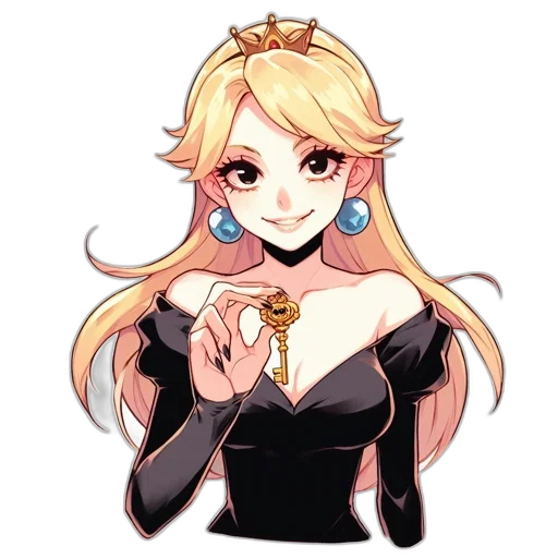 crown, jewelry, staff, dress transparent PNG cut-out