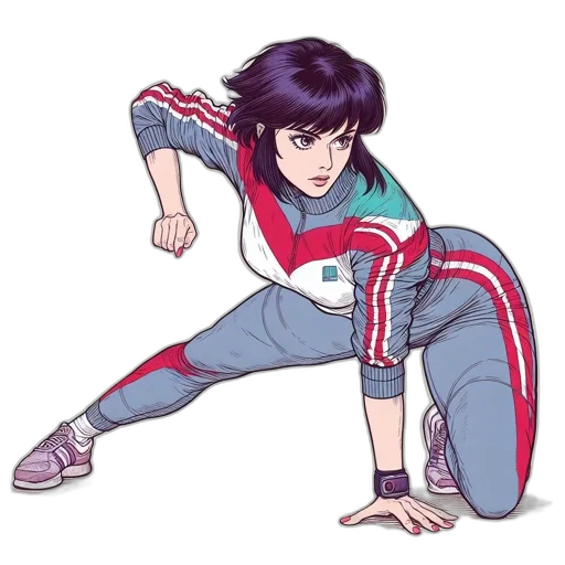 jacket, weapon, shoes, anime transparent PNG cut-out