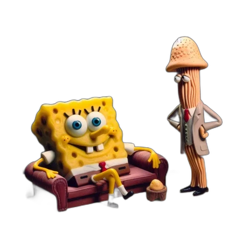 furniture, hat, creature, animal transparent PNG cut-out