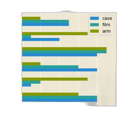 green, earth tones, blue, bar transparent PNG cut-out