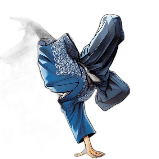 jacket, mask, umbrella, sword transparent PNG cut-out