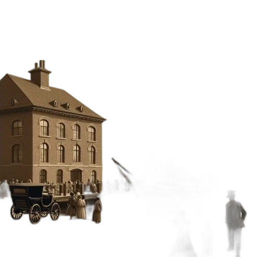 building, car, concept art, 3d render transparent PNG cut-out