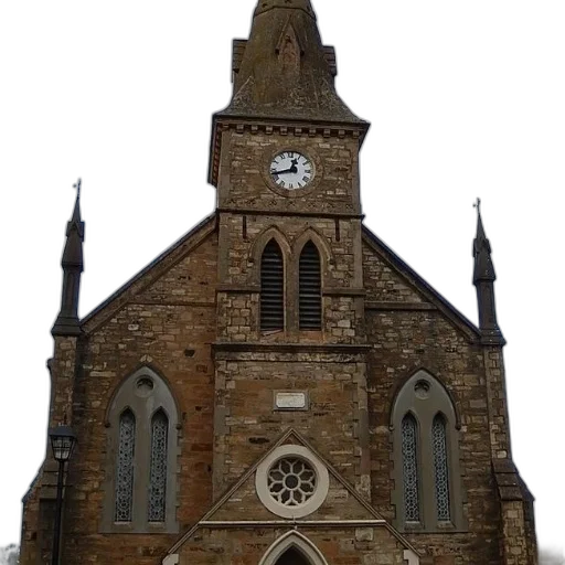 building, staff, face, crown transparent PNG cut-out