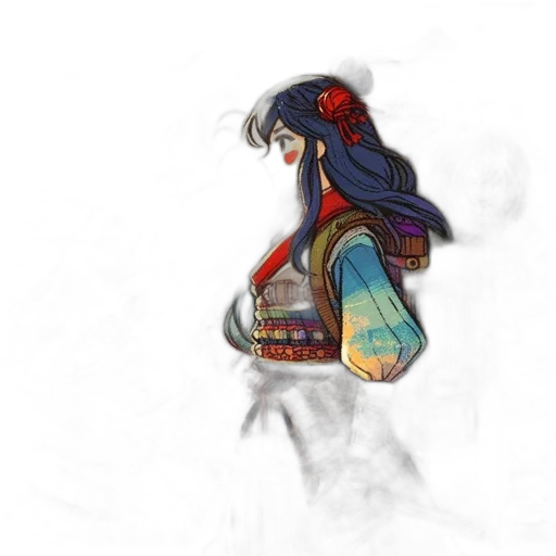 dress, jacket, crown, mask transparent PNG cut-out