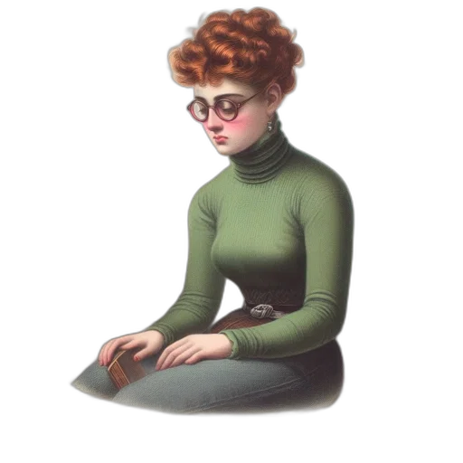 dress, staff, jewelry, face transparent PNG cut-out