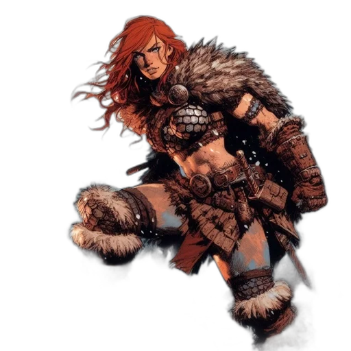 fantasy art, concept art, comic book art, pixel art transparent PNG cut-out