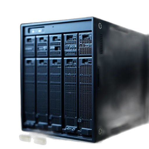 3d render, proliant, blade, server transparent PNG cut-out