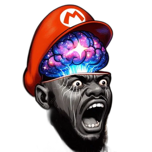 face, mask, creature, hat transparent PNG cut-out