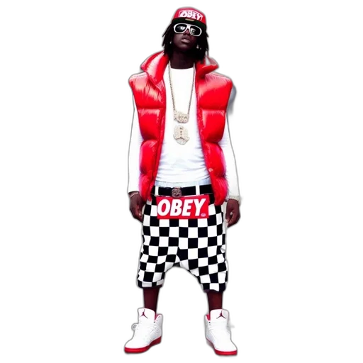 jacket, 3d render, collage, features transparent PNG cut-out