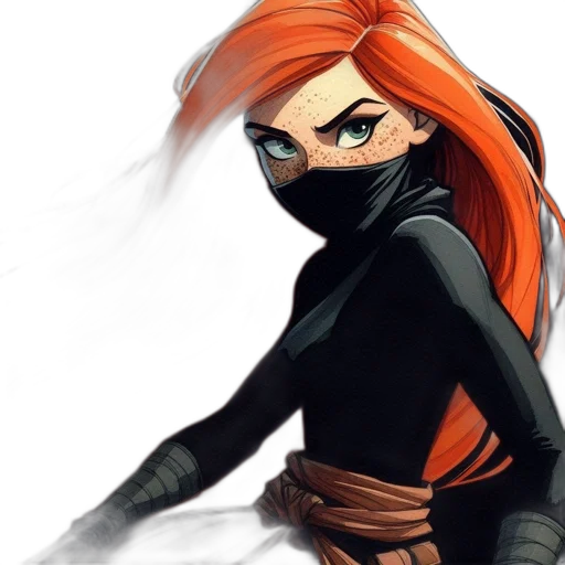 comic book art, concept art, fantasy art, anime transparent PNG cut-out