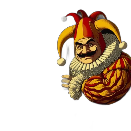 mask, staff, crown, concept art transparent PNG cut-out