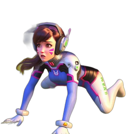 robot, staff, weapon, jacket transparent PNG cut-out