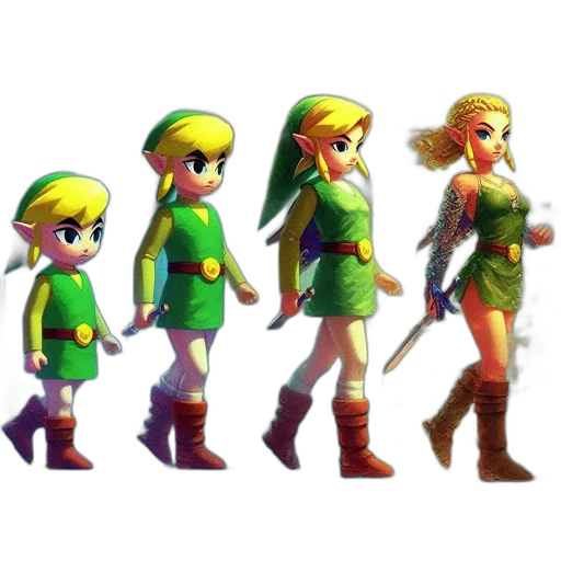 dress, concept art, 3d render, pixel art transparent PNG cut-out