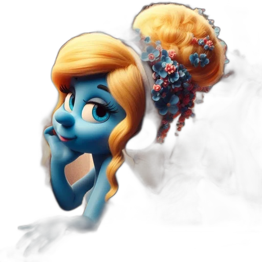 face, mask, hair, crown transparent PNG cut-out