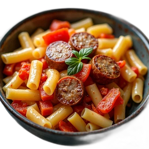 food, 3d render, bowl, fusili transparent PNG cut-out