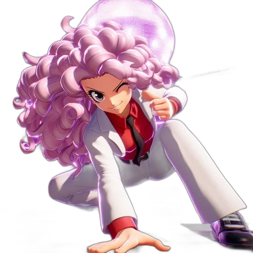 hair, staff, jacket, weapon transparent PNG cut-out