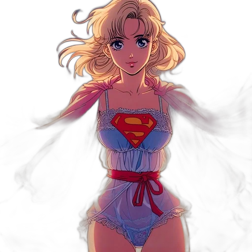 dress, comic book art, concept art, watercolor transparent PNG cut-out