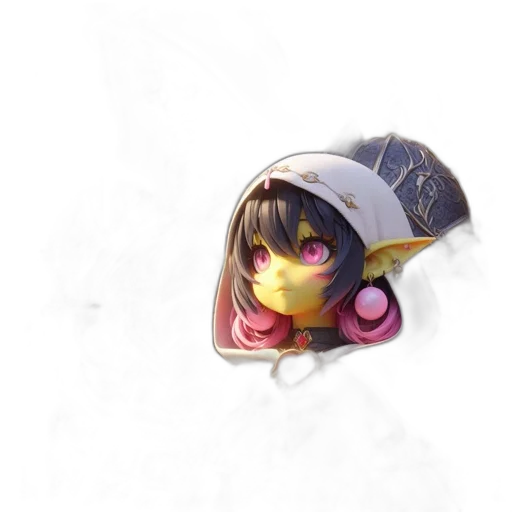 dragon, hat, mask, weapon transparent PNG cut-out