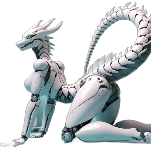 robot, dragon, creature, animal transparent PNG cut-out