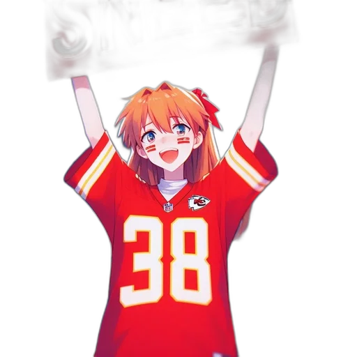 weapon, jacket, staff, anime transparent PNG cut-out
