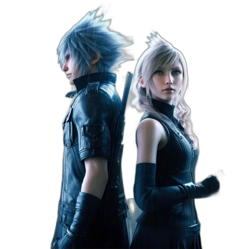 concept art, 3d render, fantasy art, blue transparent PNG cut-out