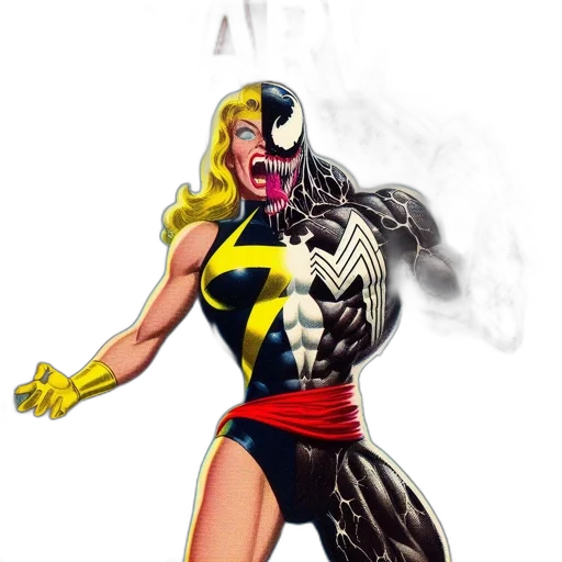 comic book art, concept art, fantasy art, cartoon transparent PNG cut-out
