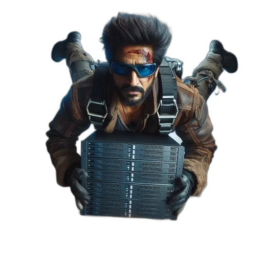 jacket, weapon, face, hair transparent PNG cut-out