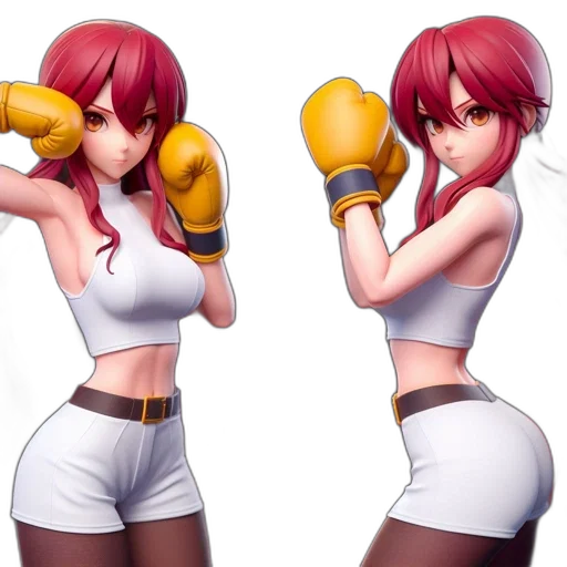 concept art, 3d render, anime, pixel art transparent PNG cut-out
